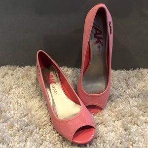 Cork Peep Toe Wedges by Anne Klein Sport